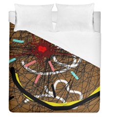 Art Duvet Cover (queen Size) by Valentinaart