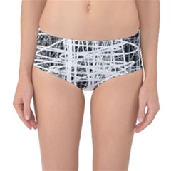 Art Mid-waist Bikini Bottoms