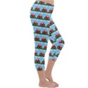 Toy Tractor Pattern Capri Winter Leggings  View3