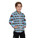 Toy Tractor Pattern Wind Breaker (Kids) View1