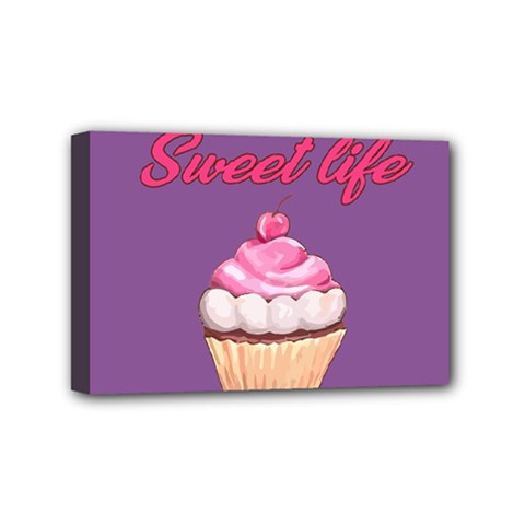 Sweet Life Mini Canvas 6  X 4  by Valentinaart