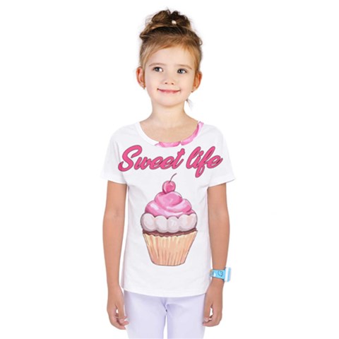 Sweet Life Kids  One Piece Tee by Valentinaart