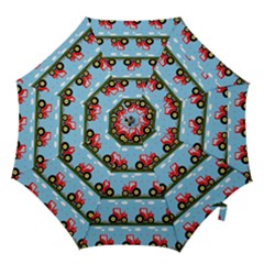 Toy Tractor Pattern Hook Handle Umbrellas (medium)