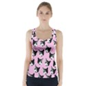 Cat pattern Racer Back Sports Top View1