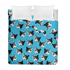 Cat Pattern Duvet Cover Double Side (full/ Double Size)