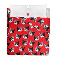 Cat Pattern Duvet Cover Double Side (full/ Double Size)