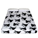 Cat pattern Fitted Sheet (California King Size) View1