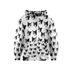 Cat Pattern Kids  Zipper Hoodie