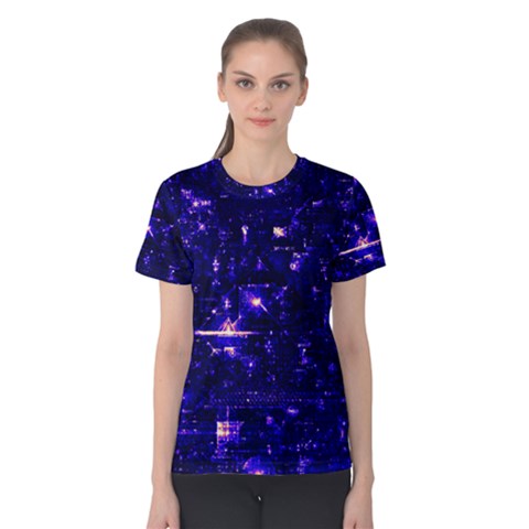 /r/place Indigo Women s Cotton Tee by rplace