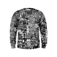 /r/place Retro Kids  Sweatshirt by rplace