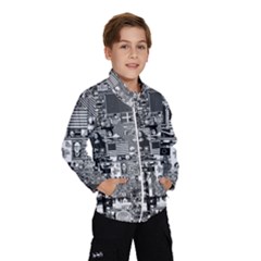 /r/place Retro Wind Breaker (kids)