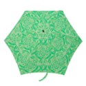 Kiwi Green Geometric Mini Folding Umbrellas View1