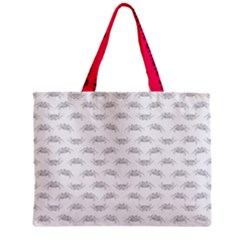 Pop Art Style Crabs Motif Pattern Blob Zipper Mini Tote Bag