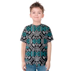 Geometric Arabesque Kids  Cotton Tee