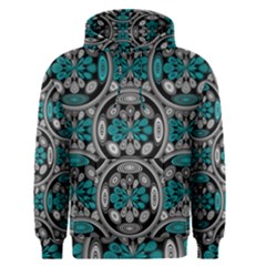 Geometric Arabesque Men s Pullover Hoodie by linceazul