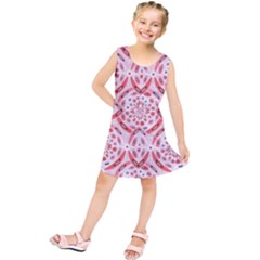 Geometric Harmony Kids  Tunic Dress