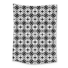 Geometric Modern Baroque Pattern Medium Tapestry by dflcprints