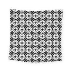 Geometric Modern Baroque Pattern Square Tapestry (small) by dflcprints