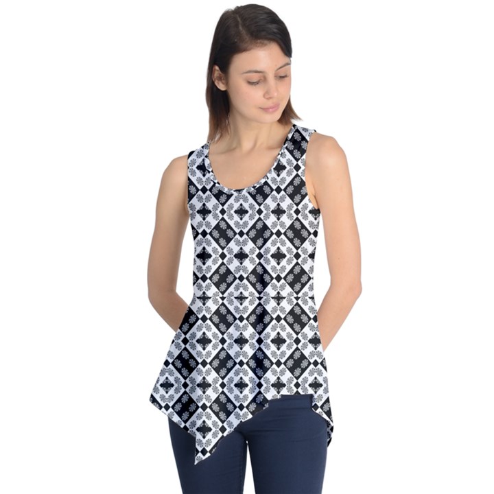 Geometric Modern Baroque Sleeveless Tunic