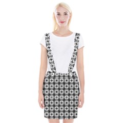 Geometric Modern Baroque Braces Suspender Skirt