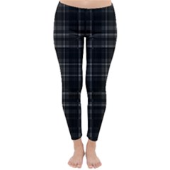 Plaid Design Classic Winter Leggings by Valentinaart