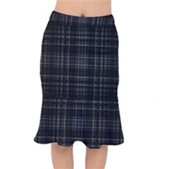 Plaid Design Mermaid Skirt