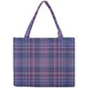 Plaid design Mini Tote Bag View1