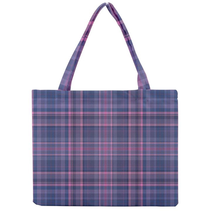 Plaid design Mini Tote Bag