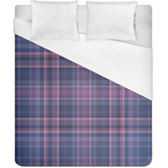 Plaid Design Duvet Cover (california King Size)