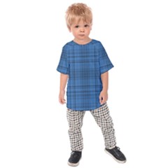 Plaid Design Kids  Raglan Tee