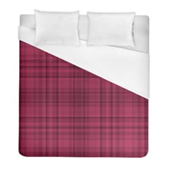 Plaid Design Duvet Cover (full/ Double Size) by Valentinaart