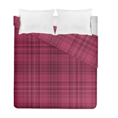 Plaid Design Duvet Cover Double Side (full/ Double Size)