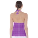 Plaid design Babydoll Tankini Top View2