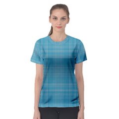 Plaid Design Women s Sport Mesh Tee