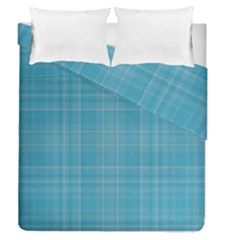 Plaid Design Duvet Cover Double Side (queen Size) by Valentinaart