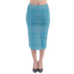 Plaid Design Midi Pencil Skirt by Valentinaart