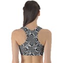 Metallic Mesh Pattern Sports Bra View2