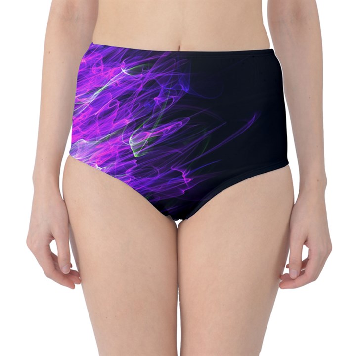 Fire High-Waist Bikini Bottoms