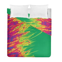 Fire Duvet Cover Double Side (full/ Double Size) by Valentinaart