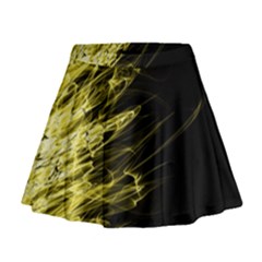 Fire Mini Flare Skirt by Valentinaart