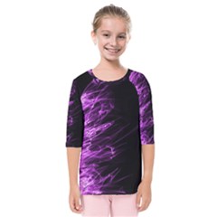 Fire Kids  Quarter Sleeve Raglan Tee