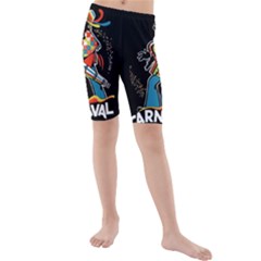 Carnaval  Kids  Mid Length Swim Shorts by Valentinaart