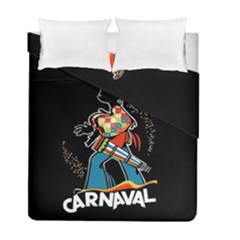 Carnaval  Duvet Cover Double Side (full/ Double Size) by Valentinaart