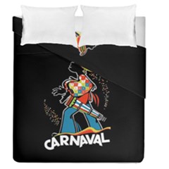 Carnaval  Duvet Cover Double Side (queen Size) by Valentinaart