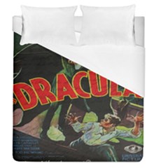 Dracula Duvet Cover (queen Size) by Valentinaart