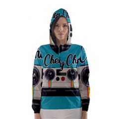 Say Cheese Hooded Wind Breaker (women)