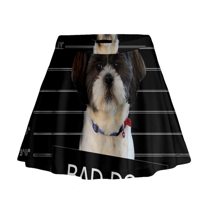 Bad dog Mini Flare Skirt