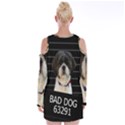 Bad dog Velvet Long Sleeve Shoulder Cutout Dress View2