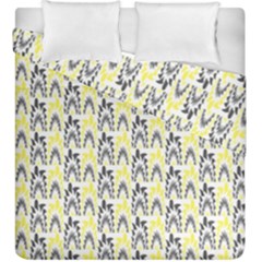 Tricolored Geometric Pattern Duvet Cover Double Side (king Size) by linceazul