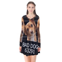 Bad Dog Flare Dress by Valentinaart